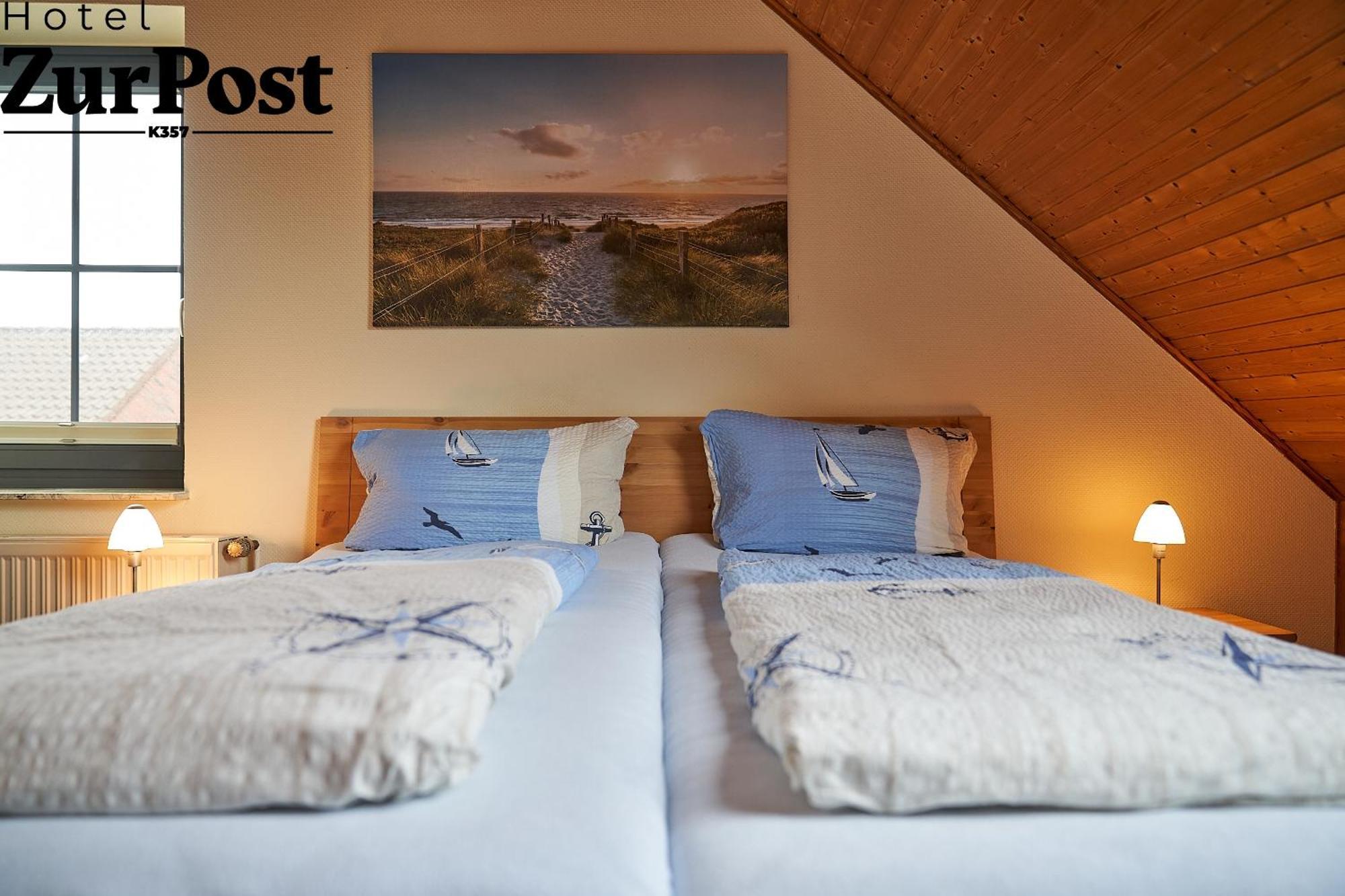 K357 - Hotel & Restaurant "Zur Post" In Otterndorf Bei Cuxhaven Esterno foto