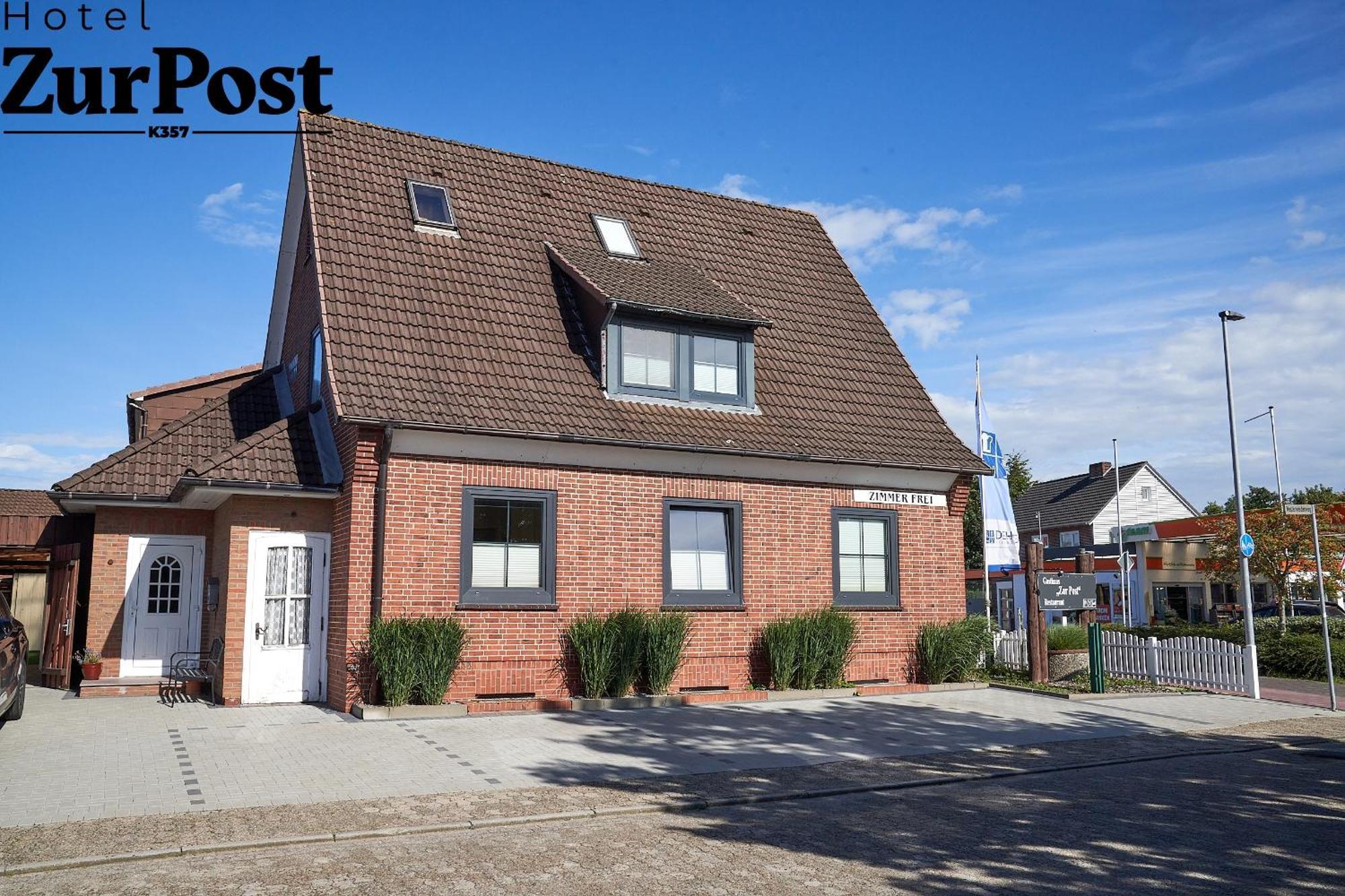 K357 - Hotel & Restaurant "Zur Post" In Otterndorf Bei Cuxhaven Esterno foto