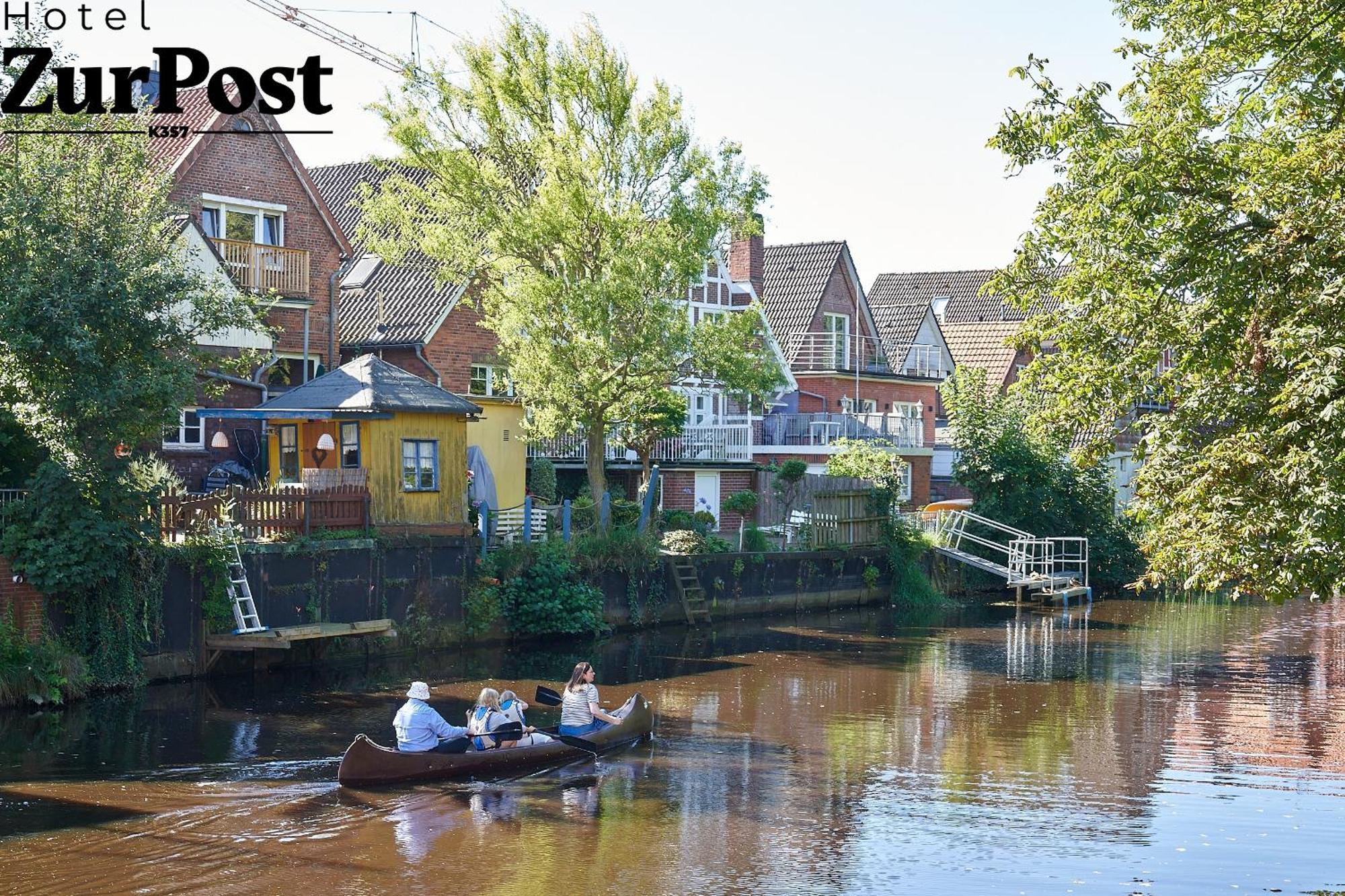 K357 - Hotel & Restaurant "Zur Post" In Otterndorf Bei Cuxhaven Esterno foto